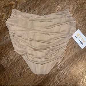 Strapless Corset Top